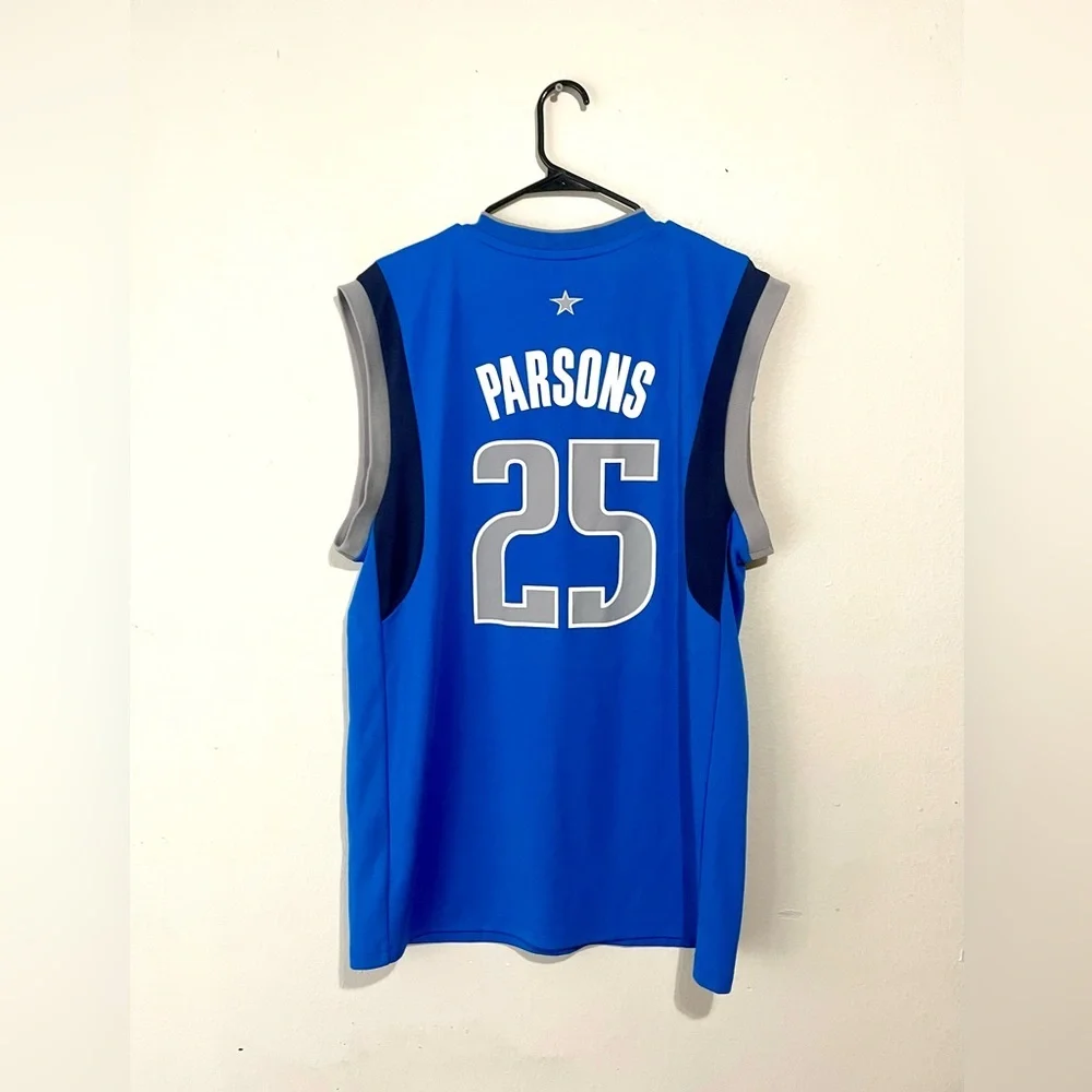 Adidas Dallas Mavericks #25 Chandler Parsons Basketball Jersey‎ Men’s Size Med